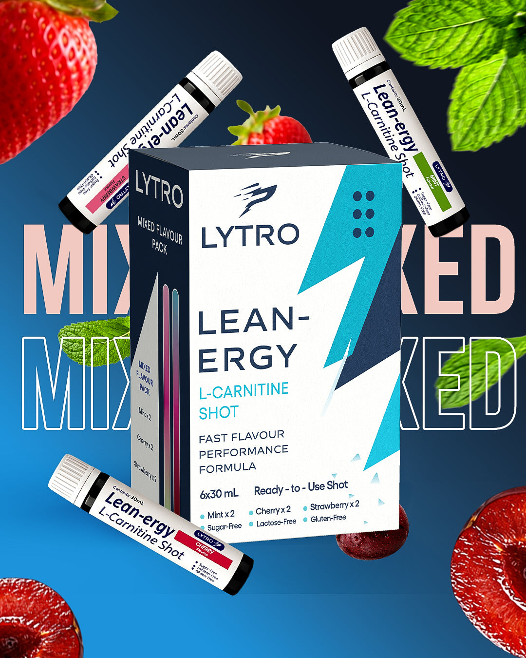 Leanergy L-Carnitine RTD Shots – 6 Pack